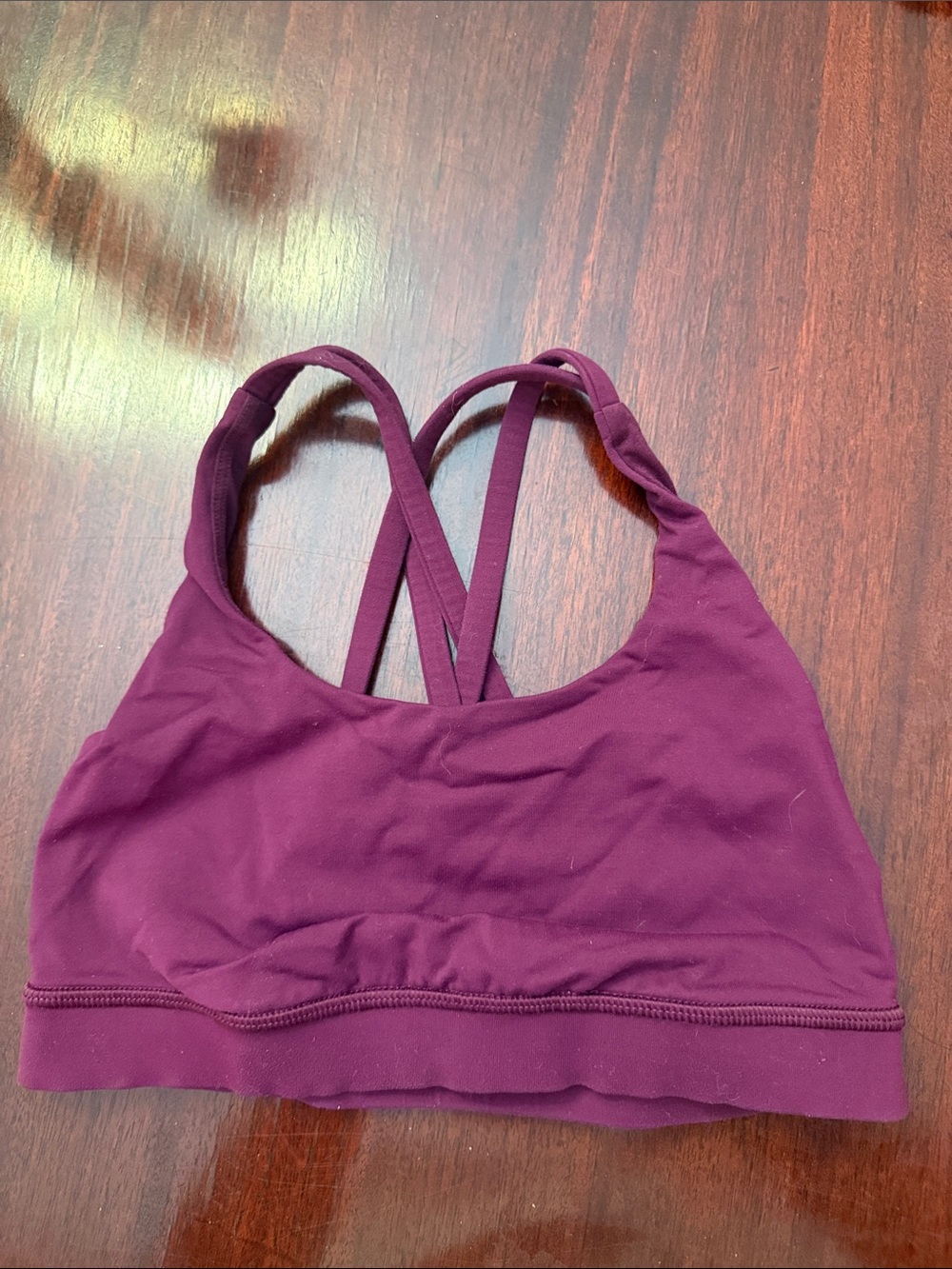 lululemon athletica Strappy Sports Bra - Plum